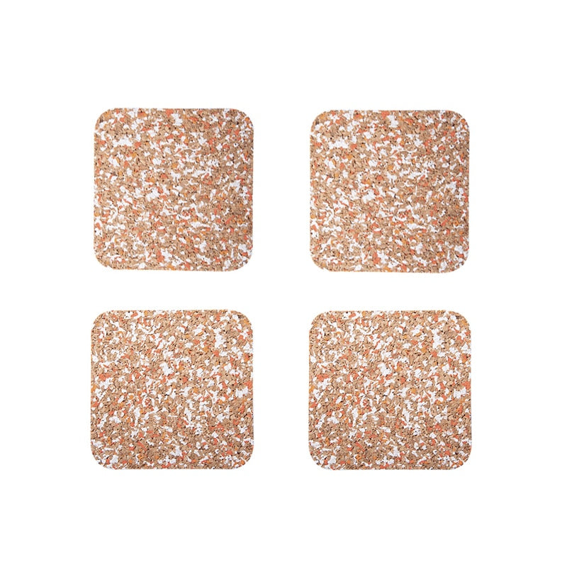 Sikunuo | Colorful Cork Cup Coaster