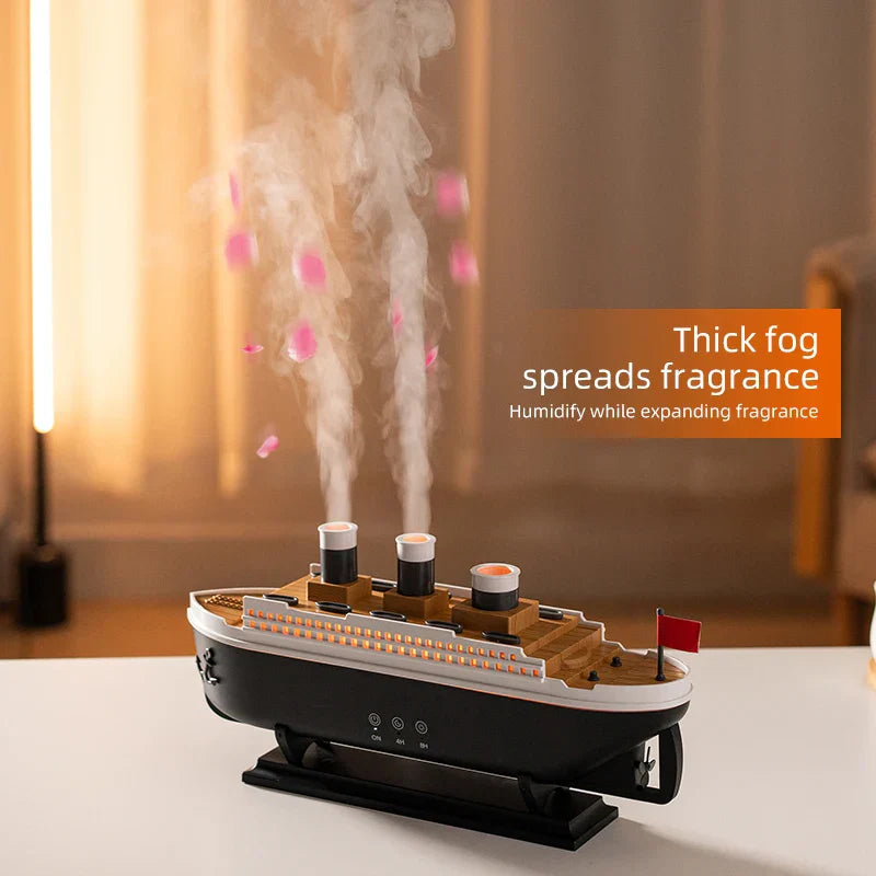 Sikunuo | Luxury Ocean Liner Electric Aromatherapy Air Humidifier