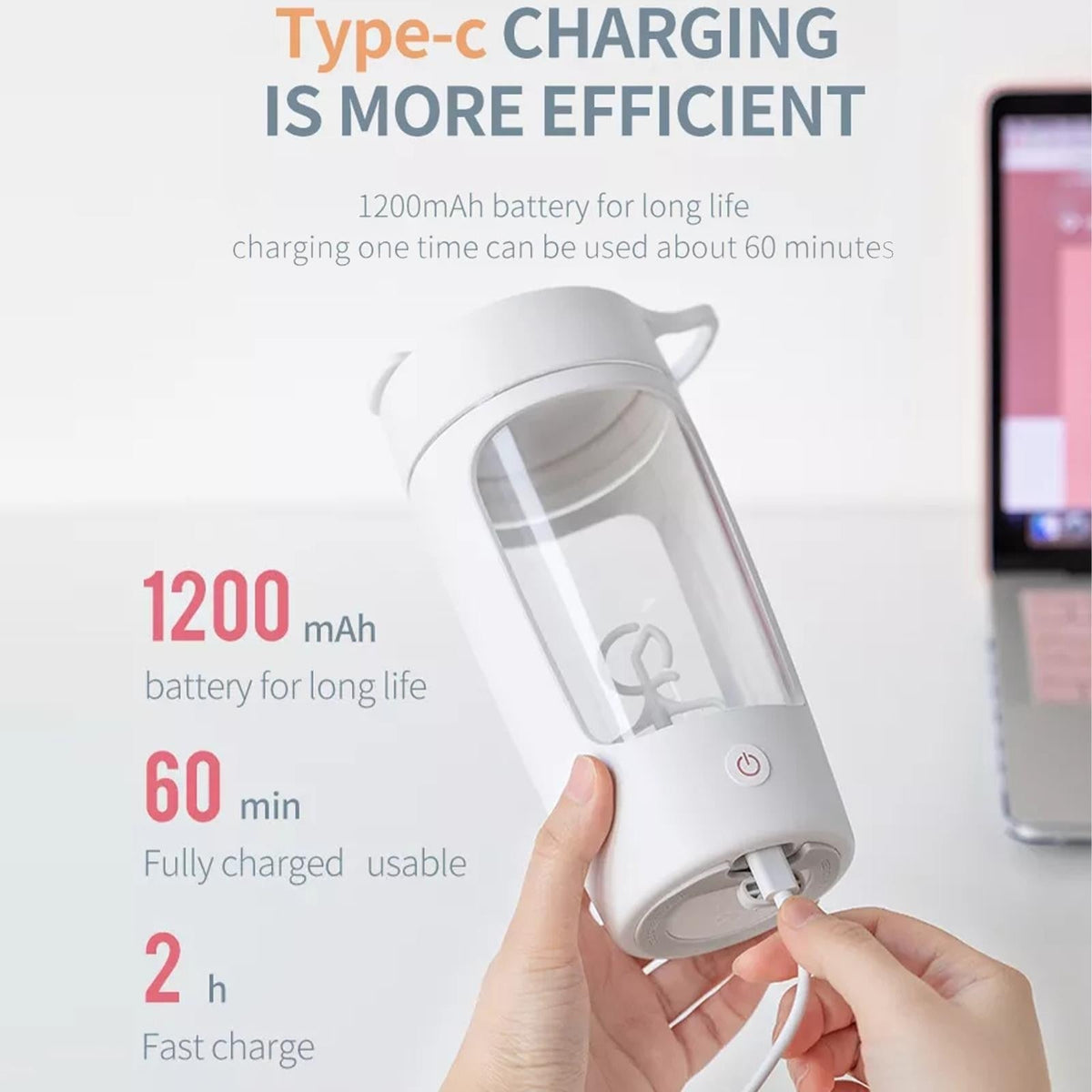 Sikunuo | Strong Electric Protein Shaker Blender