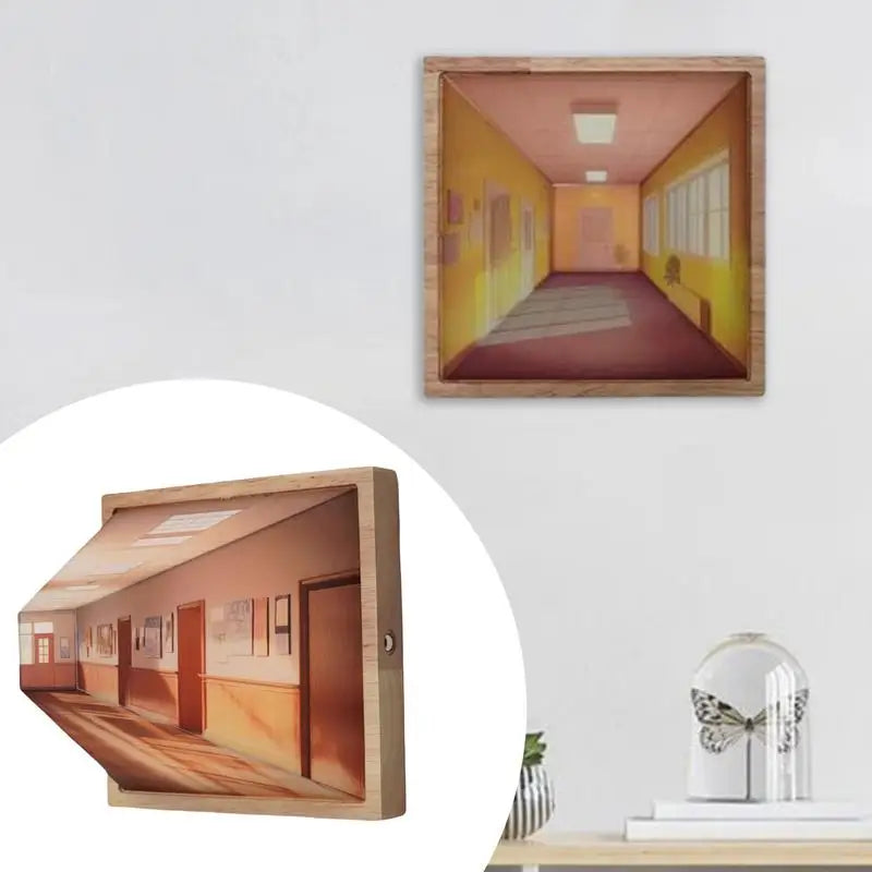 Sikunuo | 3D Vision Play Wall Lamp Art