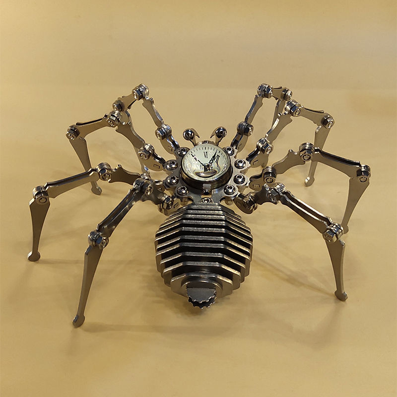 Sikunuo | Robot spider Stainless Steel Mechanical Clock