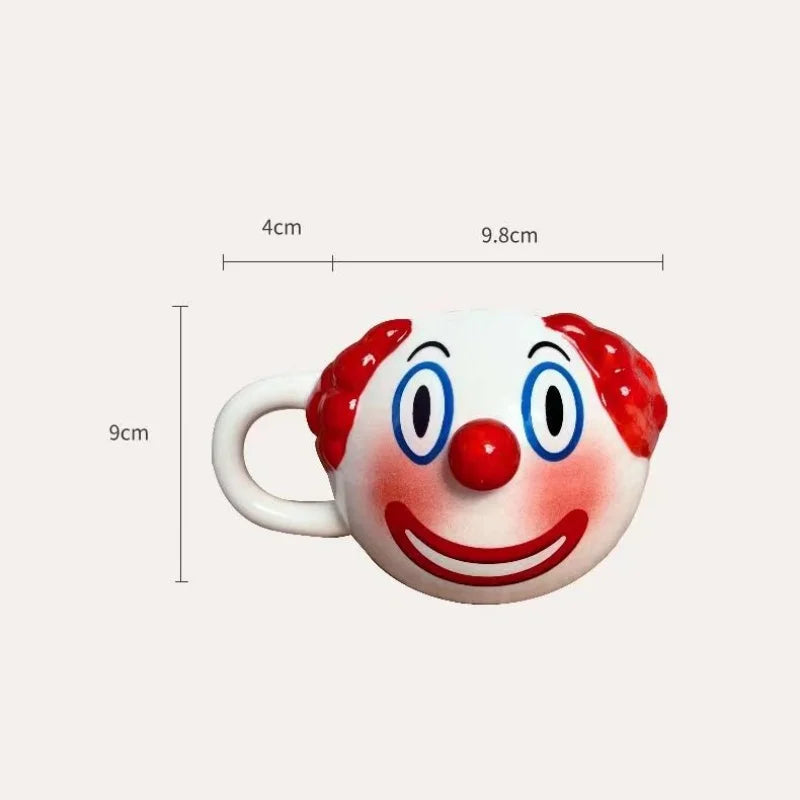 Sikunuo | Creepy Clown Ceramic Coffee Mug