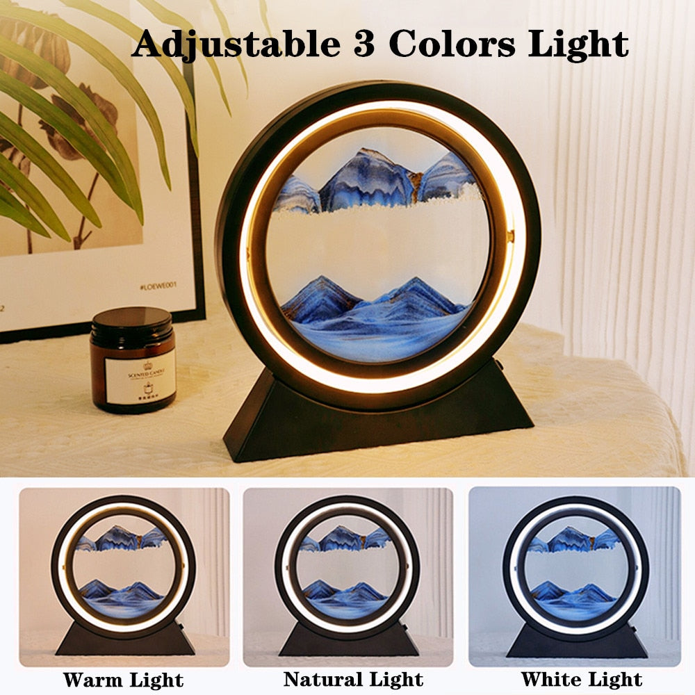 Sikunuo | 3D LED Painting Sand Art Decor
