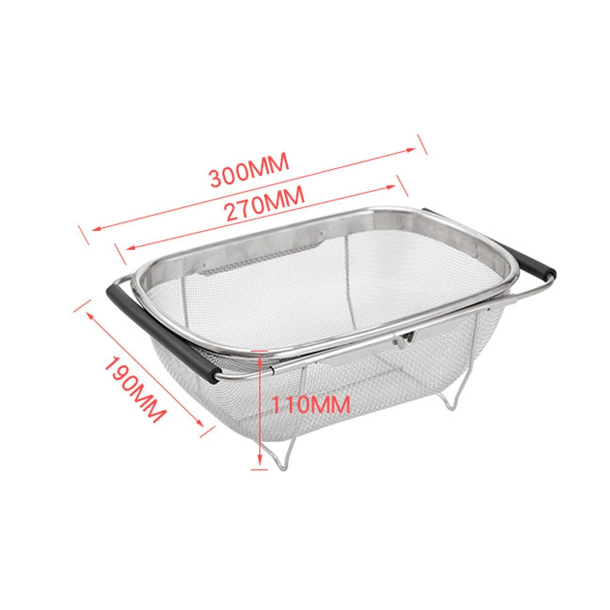 Sikunuo | Over The Sink Telescopic Dish Rack