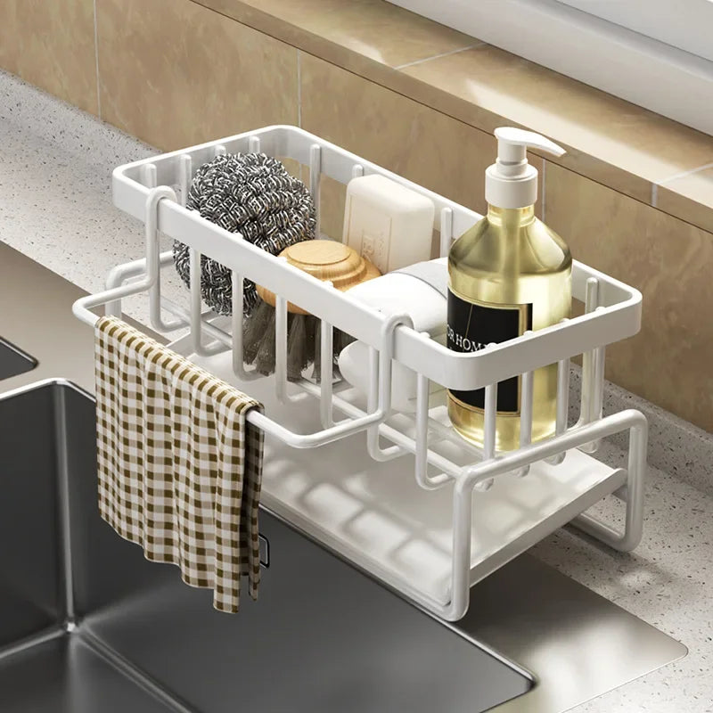 Sikunuo | Easy Smart Sliding Rack Sink Organizer