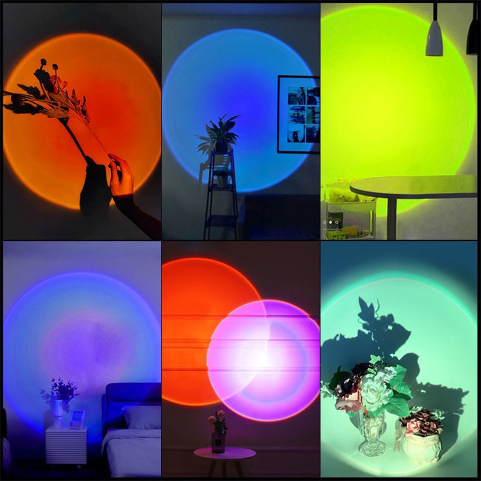 Sikunuo | Mini USB Sunset Night Lamp
