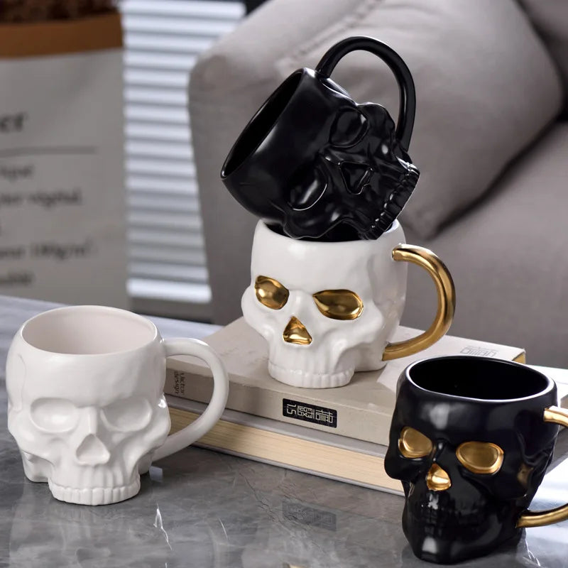 Sikunuo | Spooky Skull Coffee Mug