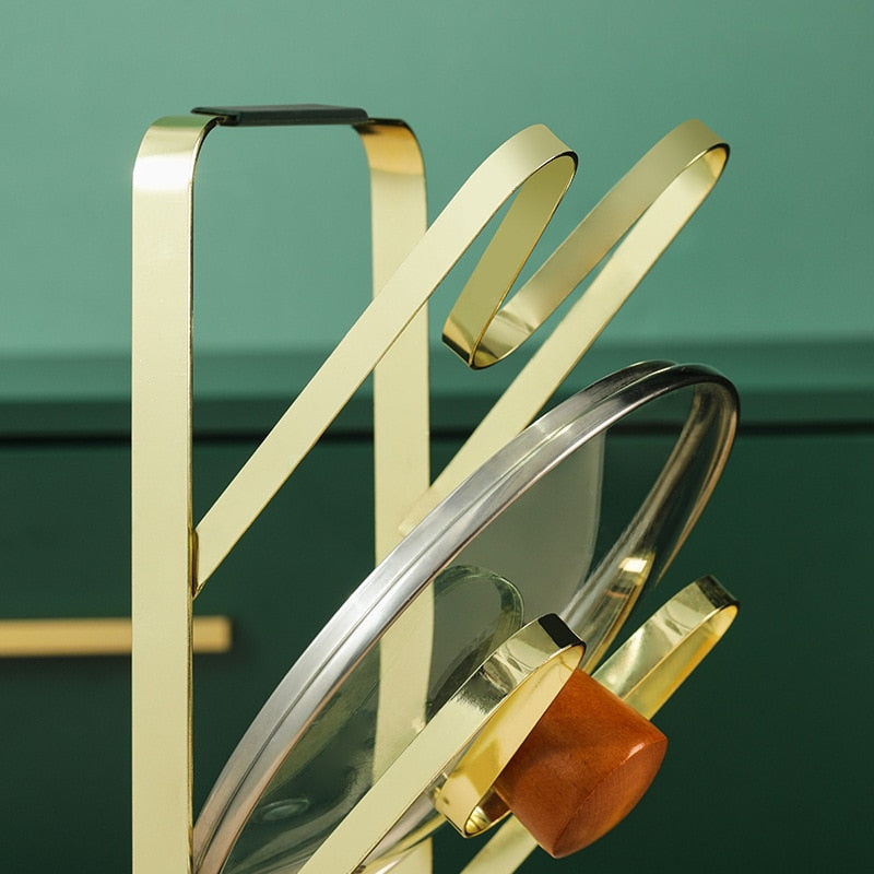 Sikunuo | 3-Layer Pot Lid Holder Rack