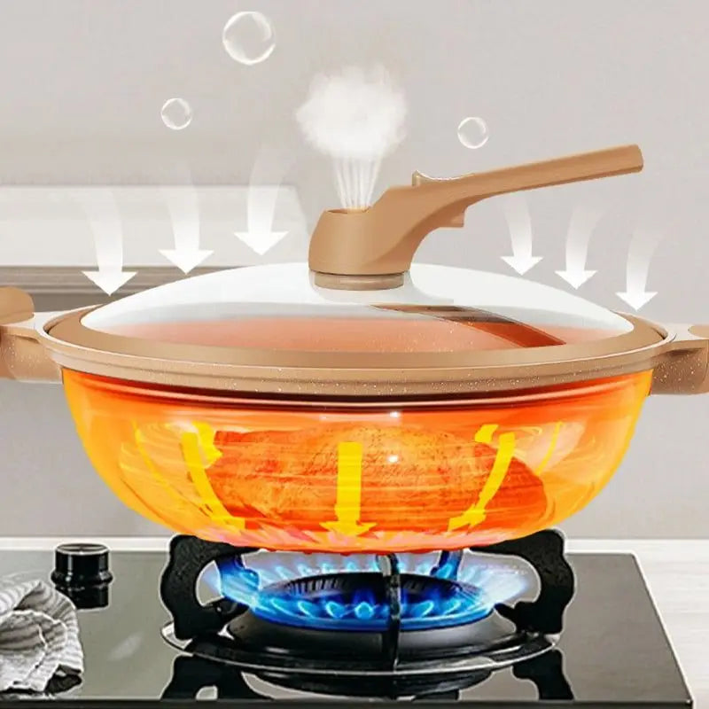 Sikunuo | Non-Stick Micro Pressure Ultimate Frying Pan