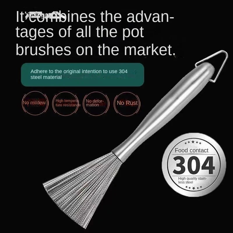Sikunuo | Long Handle Nano Pot Cleaning Brush