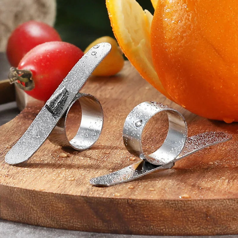 Sikunuo | Stainless Steel Finger Easy Fruit Orange Peeler