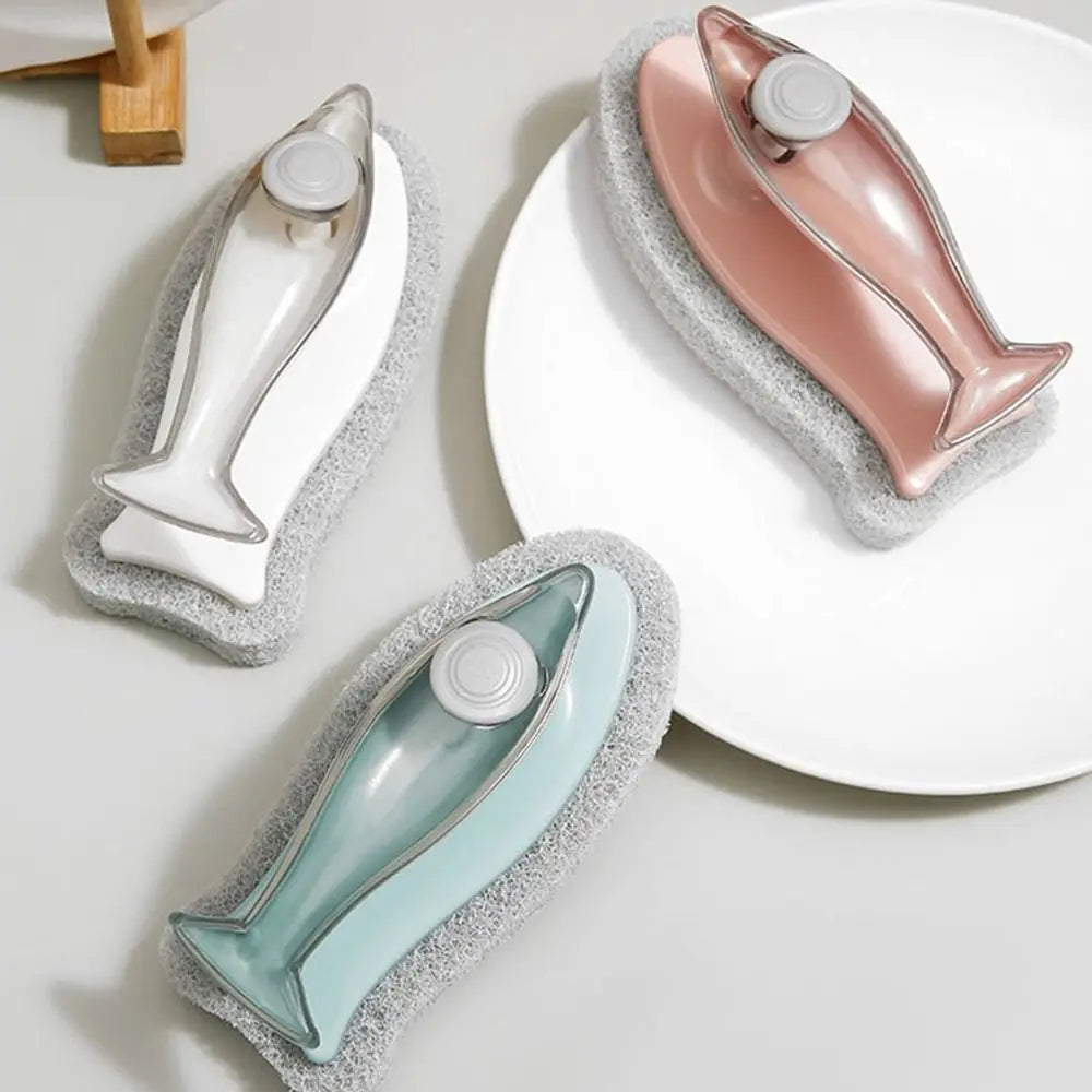 Sikunuo | Soap Dispenser Dolphin-Shaped Kitchen Brush