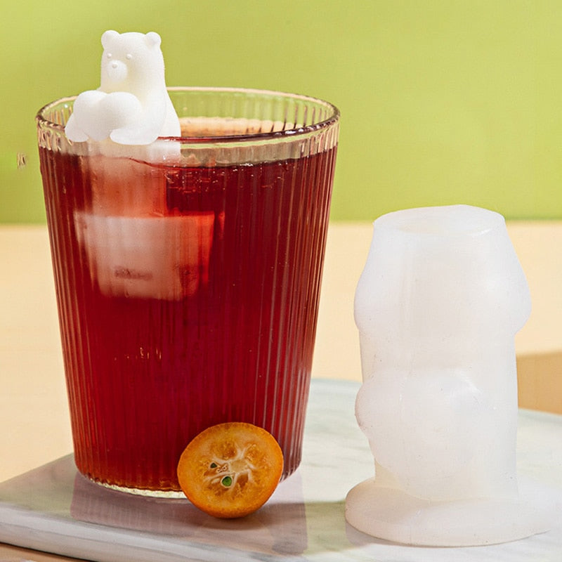 Sikunuo | Heart Bear Hangable Ice Cube Mold