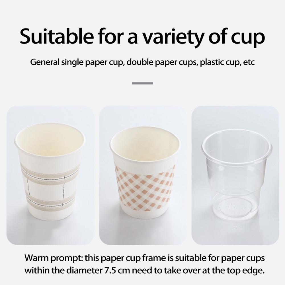 Sikunuo | Wall-Mounted Easy Reach Paper Cup Dispenser