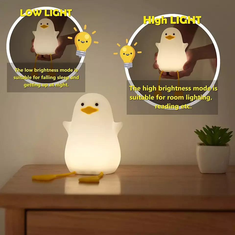 Sikunuo | Charming Duck Soft Glow LED Desk Lamp