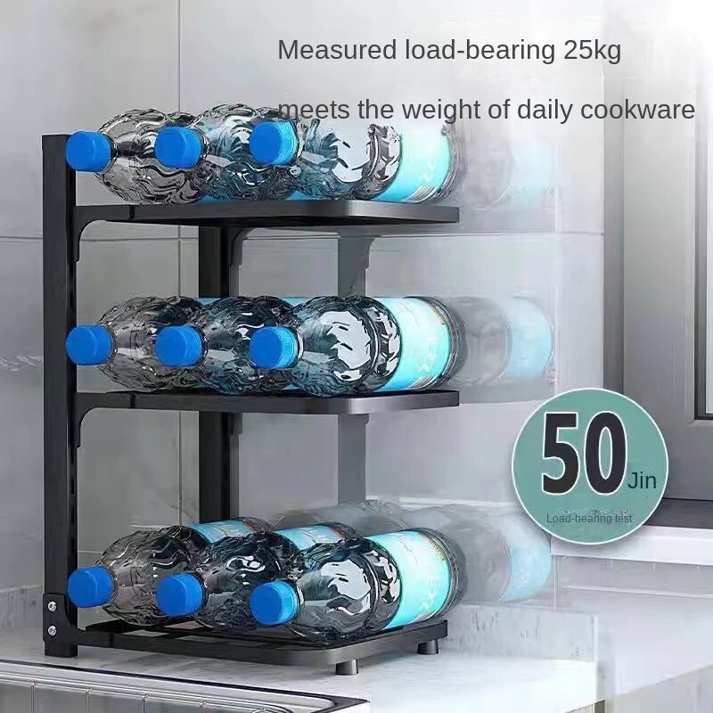 Sikunuo | Easy Stack Adjustable Multi-layer Corner Rack