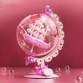 Sikunuo | Fantasy Dream Pink Sailboat Globe Decor