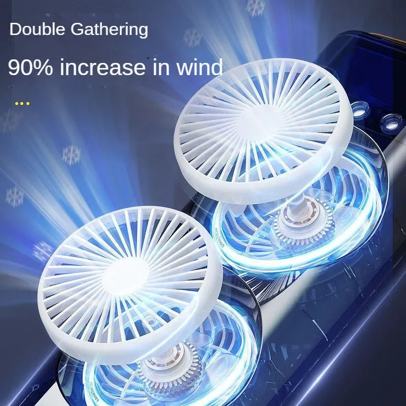 Sikunuo | Portable Double Fan Cooling Spray Air Conditioning