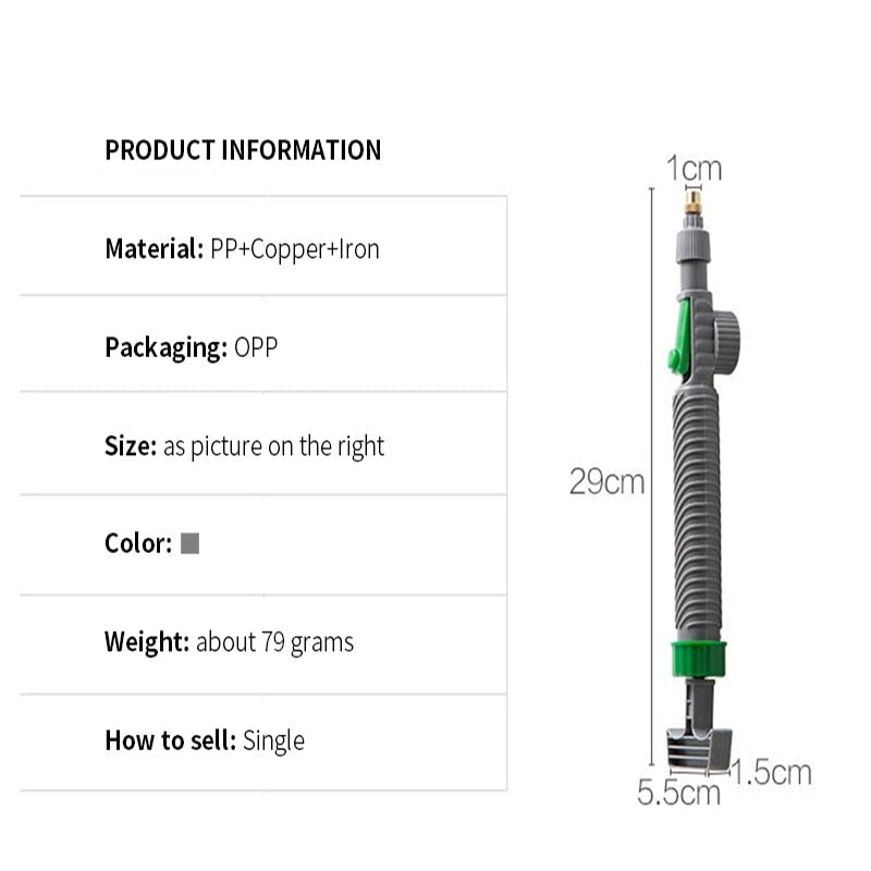 Sikunuo | Pro Pressuare High-Pressure Manual Bottle Sprayer