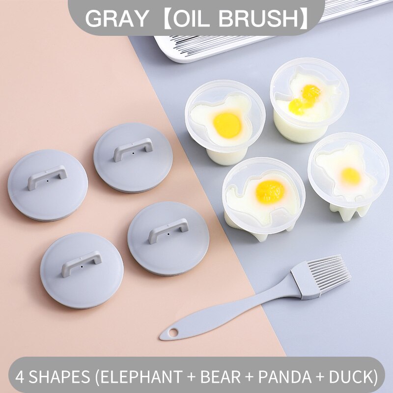 Sikunuo | Cute Animal Pattern Egg Cooker Set