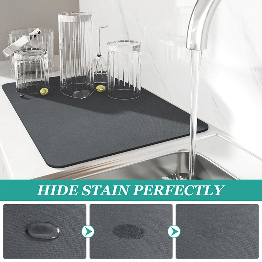 Sikunuo | Large Water Absorbent Kitchen Draining Pad