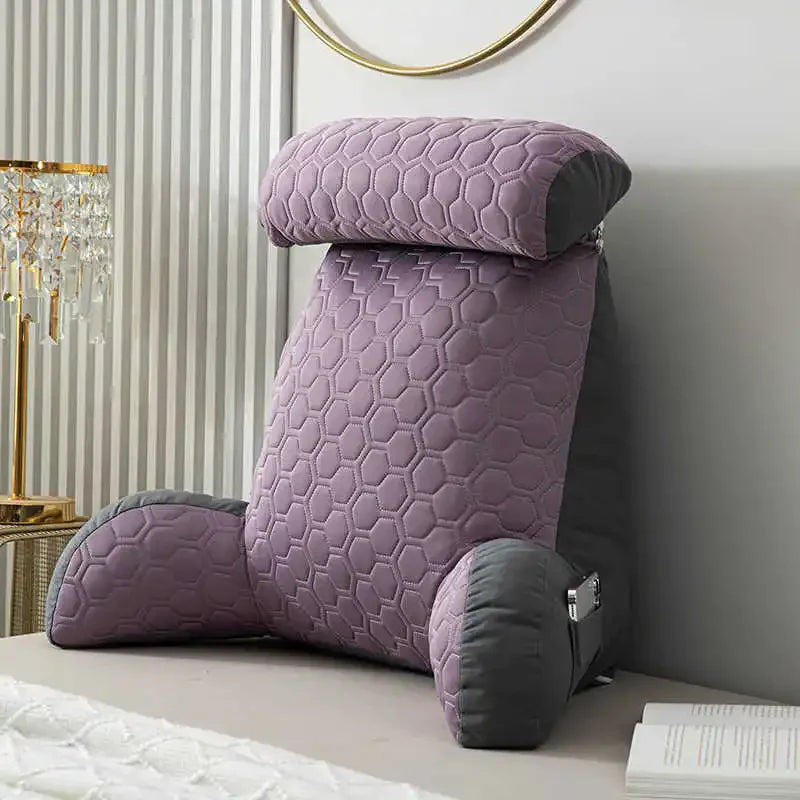Sikunuo | Ultra Cool Latex Washable Comfy Reading Back Pillow