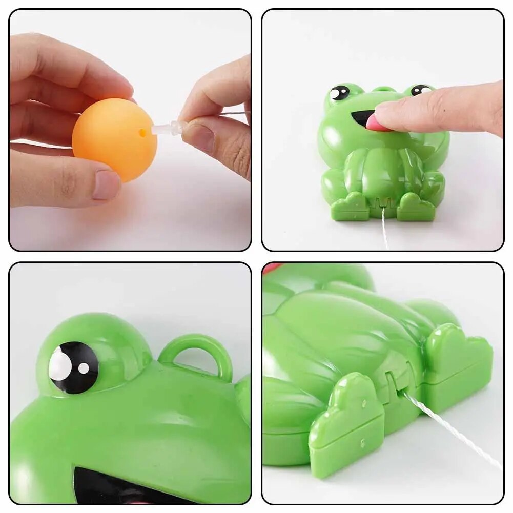 Sikunuo | Froggy Paddle Play Indoor Table Tennis Trainer Set