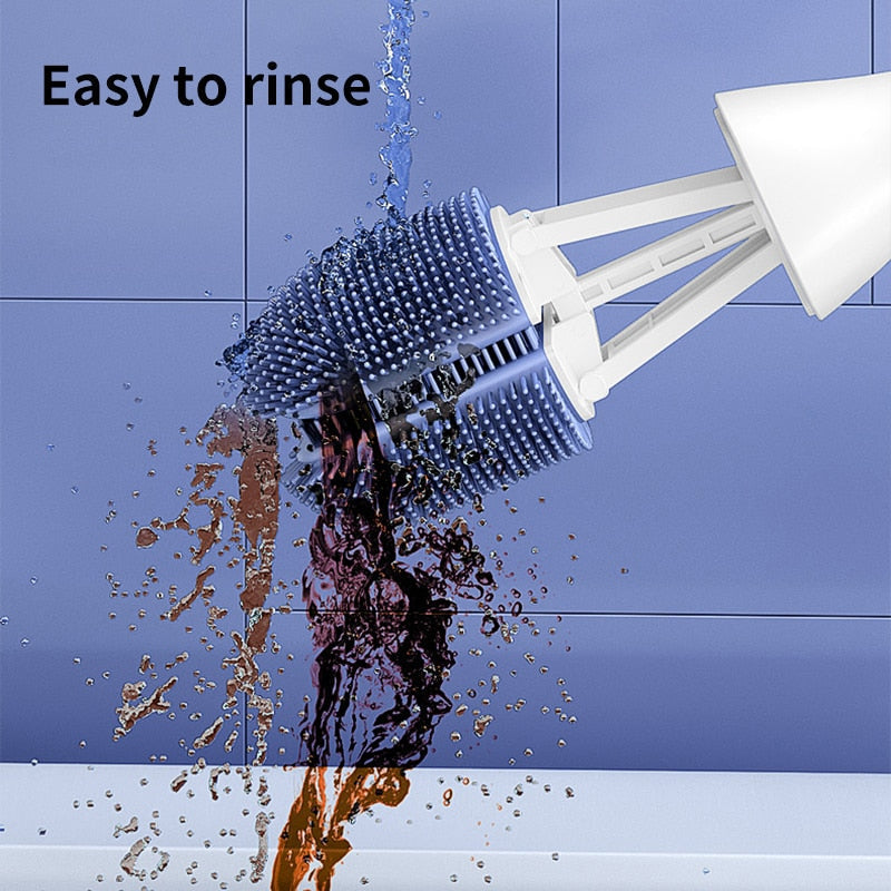 Sikunuo | Adjustable Double Head Roller Toilet Brush