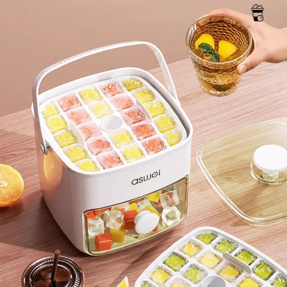 Sikunuo | High Capacity Easy Press Frozen Ice Ball Maker