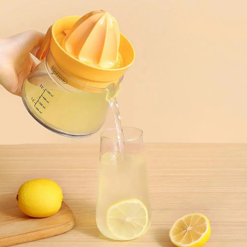 Sikunuo | Dual Press Hand Powered Effortless Lemon Fruit Juicer