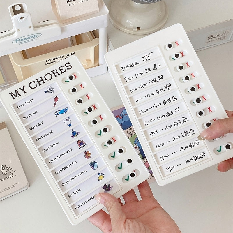 Sikunuo | Task Master Daily Planner Board