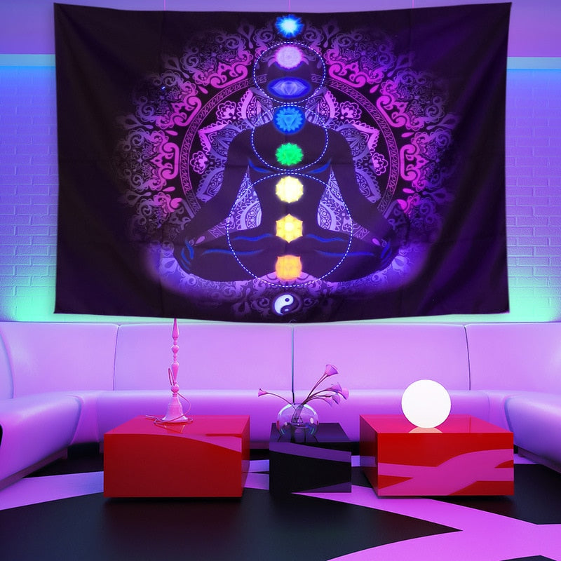 Sikunuo | Colorful Glowing Luminous Tapestry