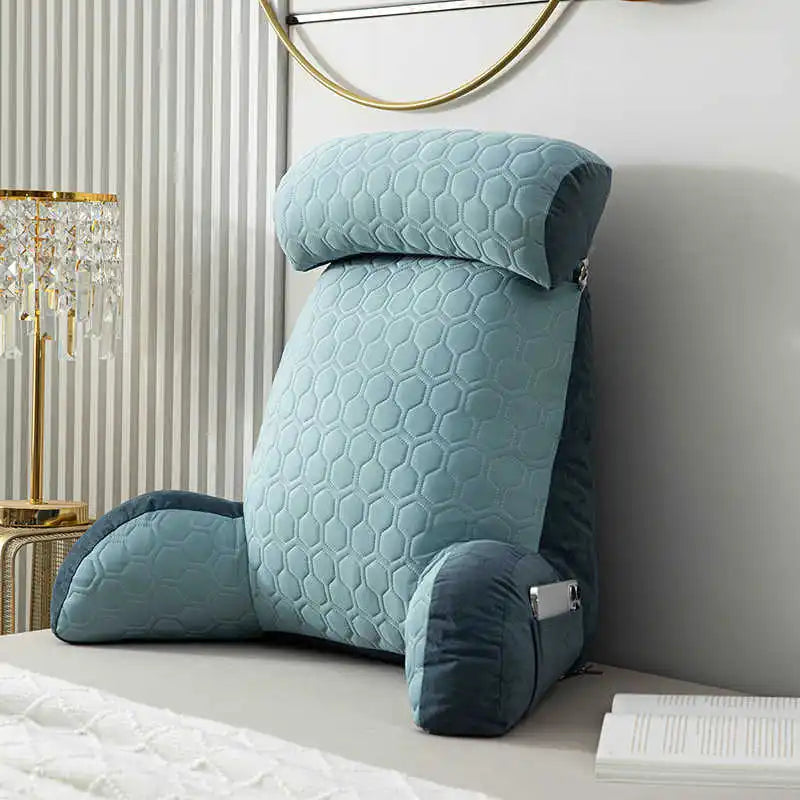 Sikunuo | Ultra Cool Latex Washable Comfy Reading Back Pillow