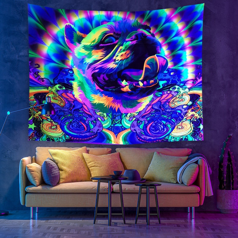 Sikunuo | Colorful Glowing Luminous Tapestry