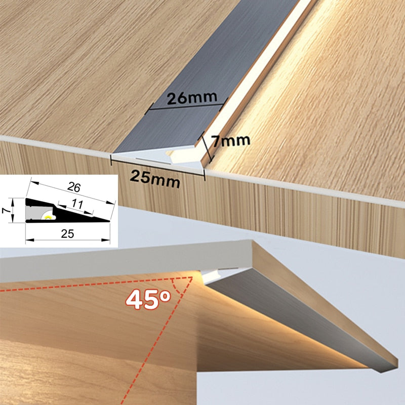Sikunuo | Invisible Surface Aluminum Thin Light Panel
