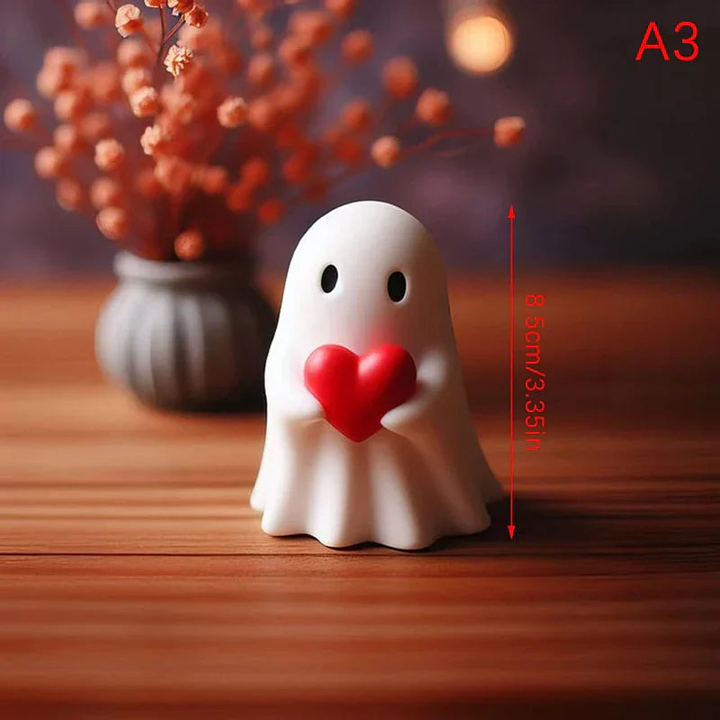 Sikunuo | Sweet Not So Scary Ghost Home Decor Figurines
