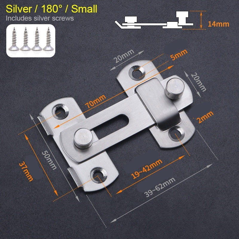 Sikunuo | Sliding Simple Cabinet Closet Lock