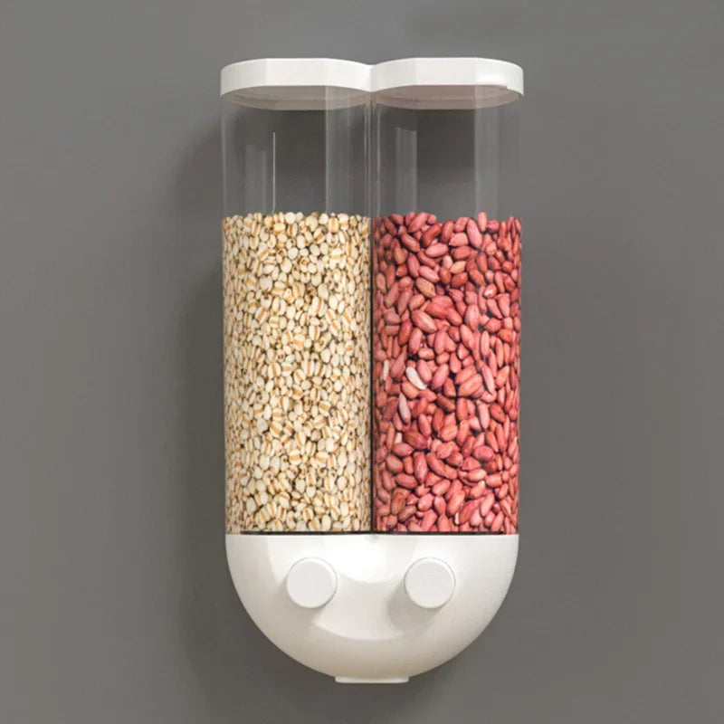 Sikunuo | Clear View Wall-Mounted Multi Grain Dispenser