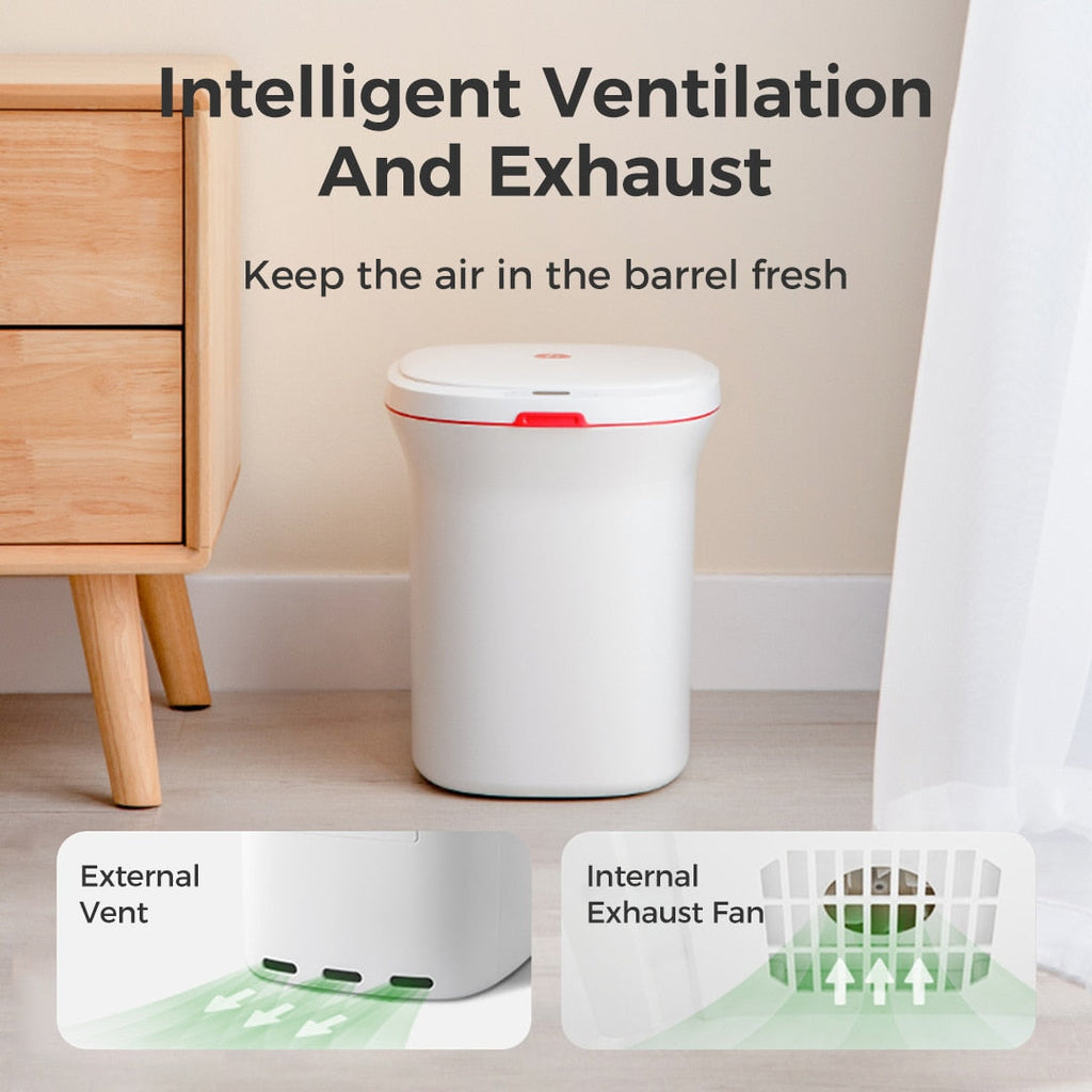 Sikunuo | Smart Automatic Bagging Smart Sensor Trash Can