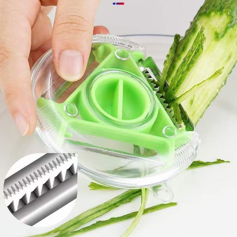 Sikunuo | 3in1 Stainless Steel Magic Peeler