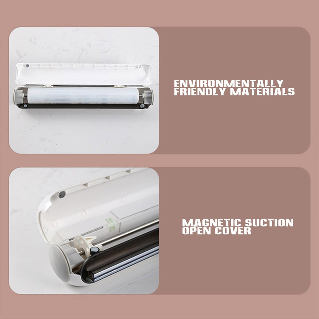 Sikunuo | Wall-Mounted Automatic Plastic Wrap Dispenser