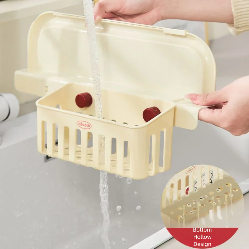 Sikunuo | Built-in Basket Adjustable Sink Water Splash Protector