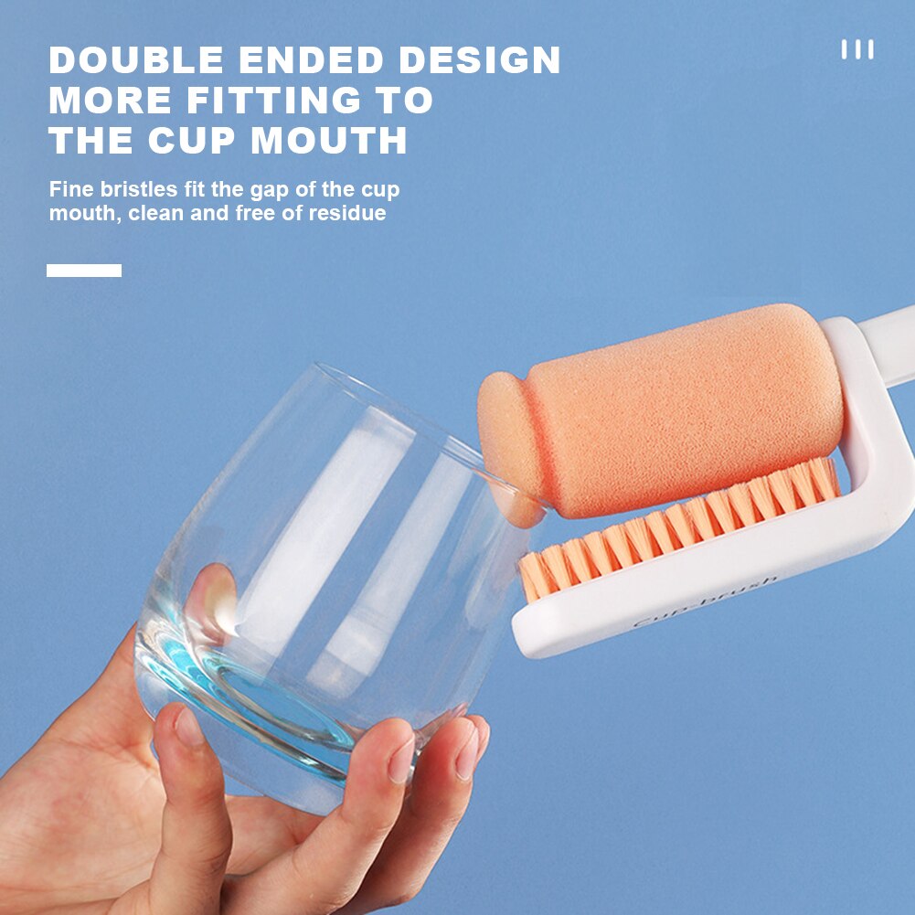 Sikunuo | Long Handle Easy Spotless Bottle Cleaner Brush