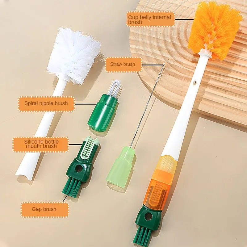 Sikunuo | Ultra Scrub Multipurpose Long Arm Kitchen Brush Set