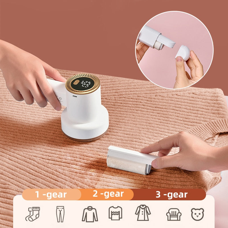 Sikunuo | 2in1 Digital Electric Fabric Lint Remover
