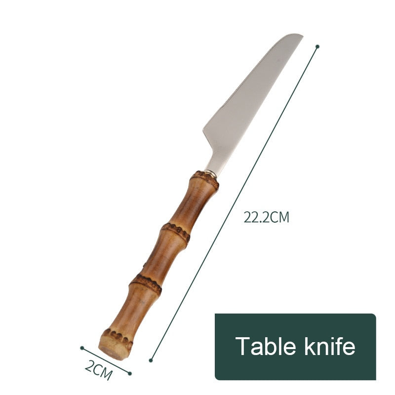 Sikunuo | Creative Retro Bamboo Cutlery