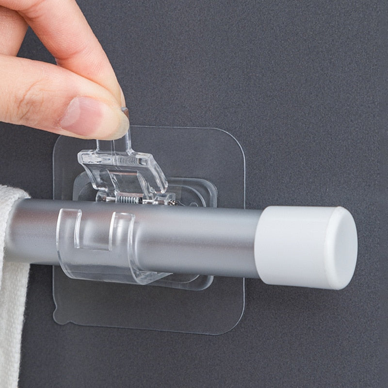 Sikunuo | Self Adhesive Curtain Rod Holder
