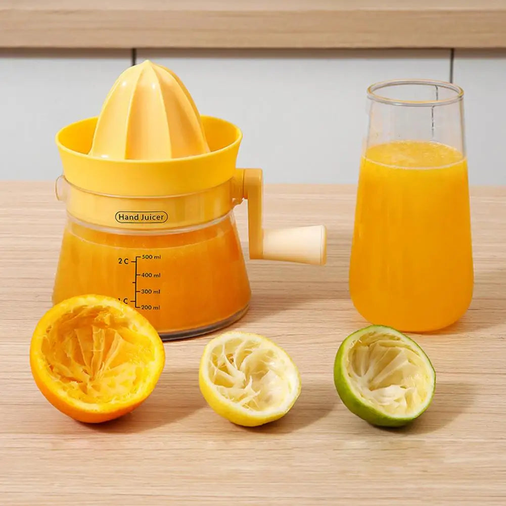Sikunuo | Dual Press Hand Powered Effortless Lemon Fruit Juicer