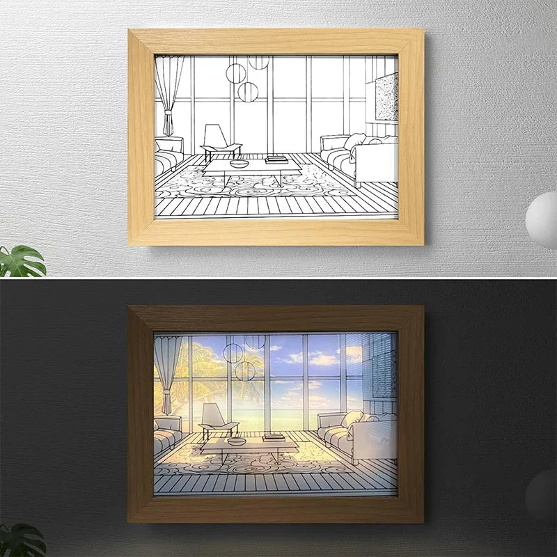 Sikunuo | Luminous Decorative Dimmable Artsy Led Light Painting