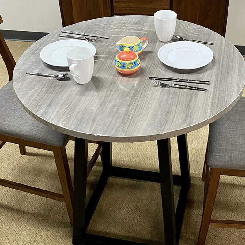 Sikunuo | Transparent PVC Waterproof Long Life Protective Table Cover